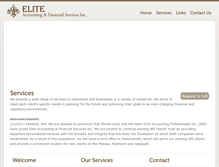 Tablet Screenshot of elite-afs.com